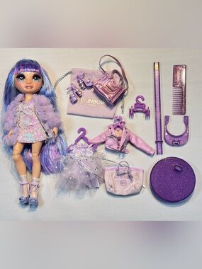 ✨ RAINBOW HIGH VIOLET WILLOW SERIES 1 - COMPLETE SET ✨